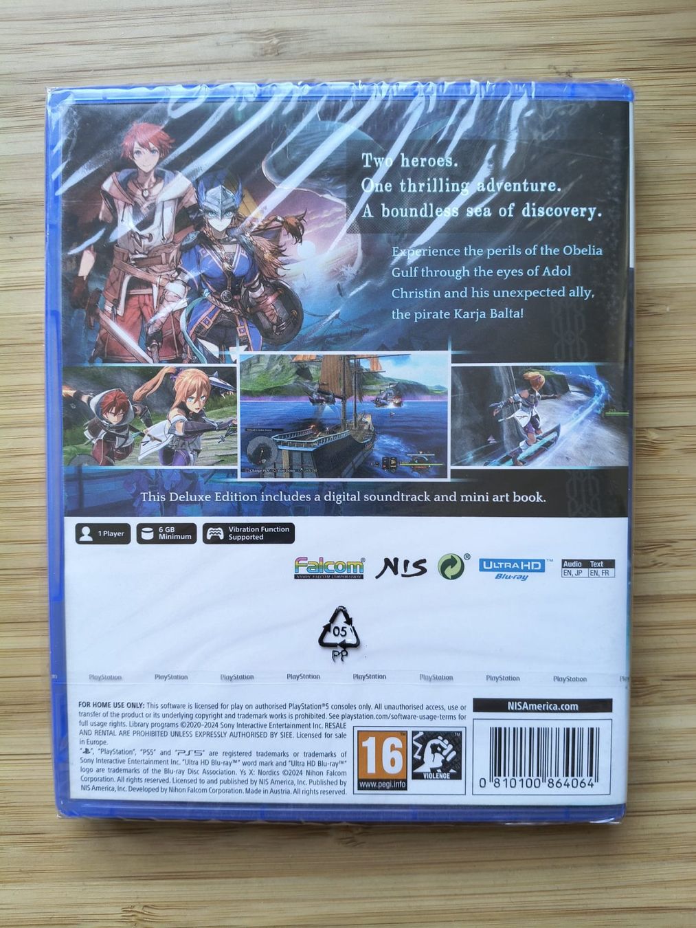 Giochi: Ys X - Nordics Sealed (PS 5) – Nuovo e nell'imballaggio originale da Riedholz venduto da ste_96cd 1