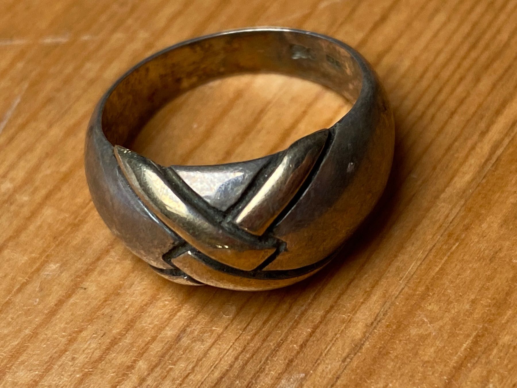 Anelli: Silberring 925 Fingerring mit Vergoldung – Nuovo e nell'imballaggio originale da Basel venduto da Chili007 4