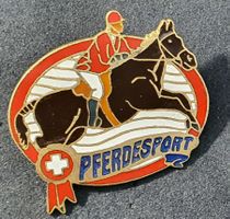 CC497 - Pin Reiten Springreiten Pferd Pferdesport