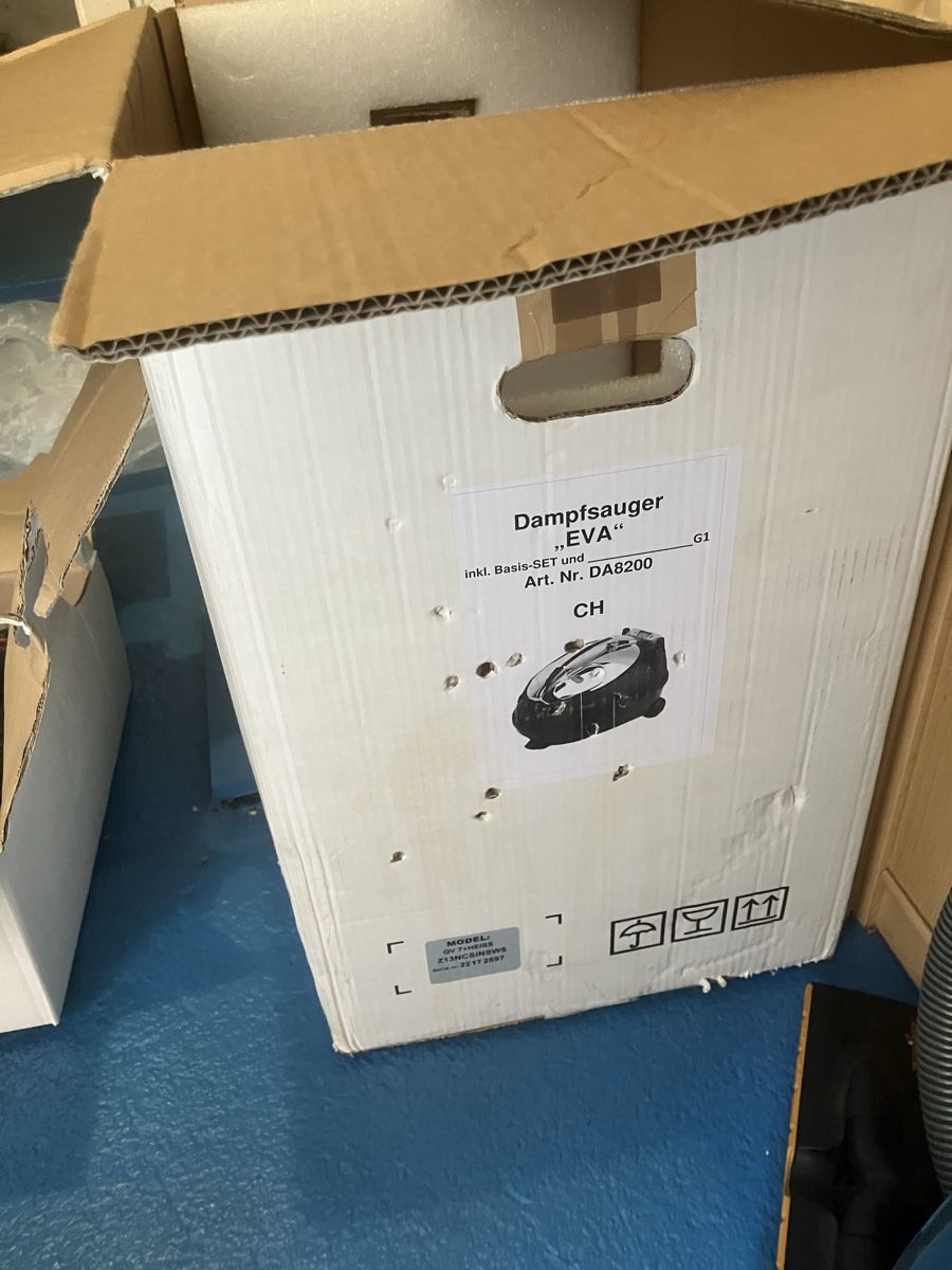 Singer Nettoyeurs à vapeur: Dampfsauger "EVA" Art. Nr. DAB200 CH – D'occasion à Sundlauenen par kar_hd9d