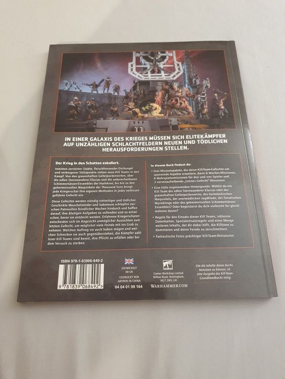 Warhammer 40k Kill Team Kompendium 2022 Buch Deutsch DE Kaufen auf Ricardo