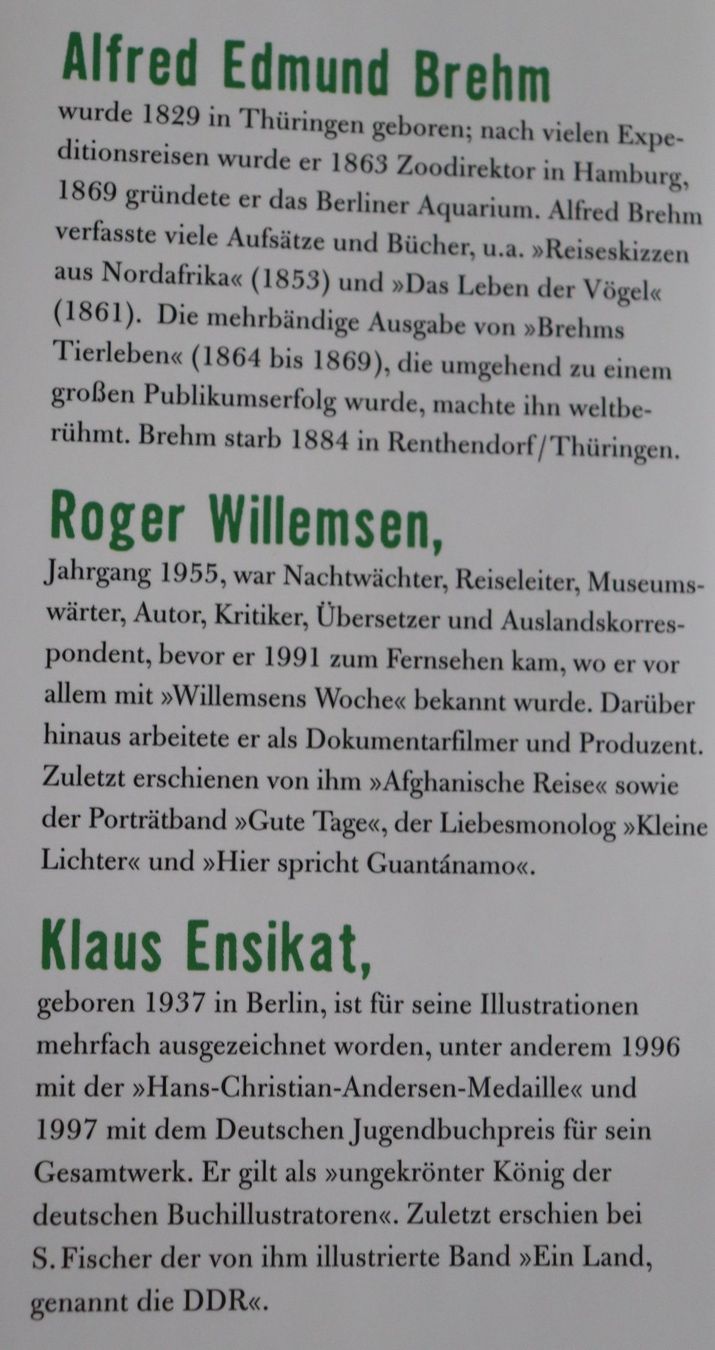 Livres: Die schönsten Geschichten aus Brehms Tierleben – D'occasion à Glattfelden par Vrenely 8