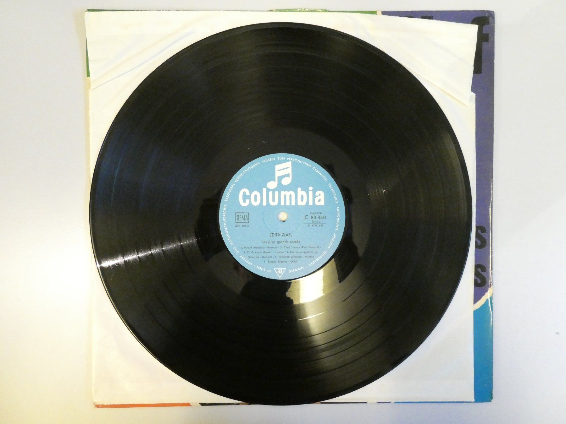 Dischi in vinile: LP "Edith Piaf - Les plus grands succès" (VG+) – Usato da Münchenstein venduto da tsp01 4