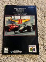 F-1 World Grand Prix II Spielanleitung für Nintendo 64 N64
