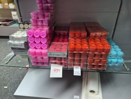 494 Posten Teelichter - Kerzen aus Liquidation