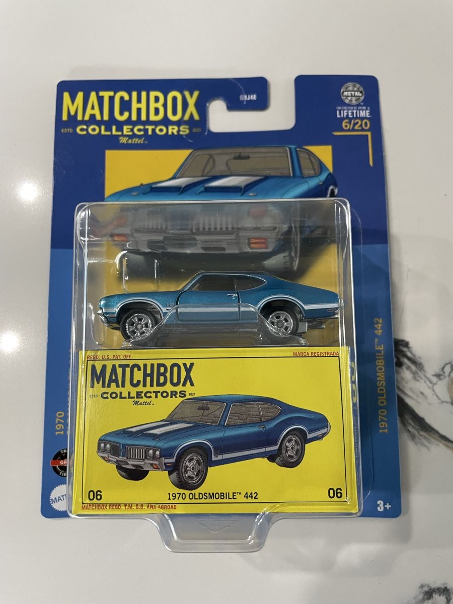 Matchbox Modellini d'auto: Matchbox Collectors Oldsmobile 442 – Nuovo e nell'imballaggio originale da Sutz venduto da mtechcab