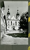 AK sw Arlesheim BL Domplatz mit Linde und alten Autos ≈ 1940