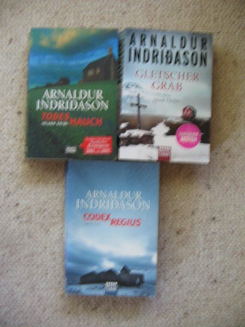Libri: Taschenbuch Set Arnaldur Indridason – Usato da Reitnau venduto da Bab0
