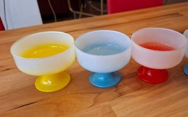 mid century dessert schalen 4stk
