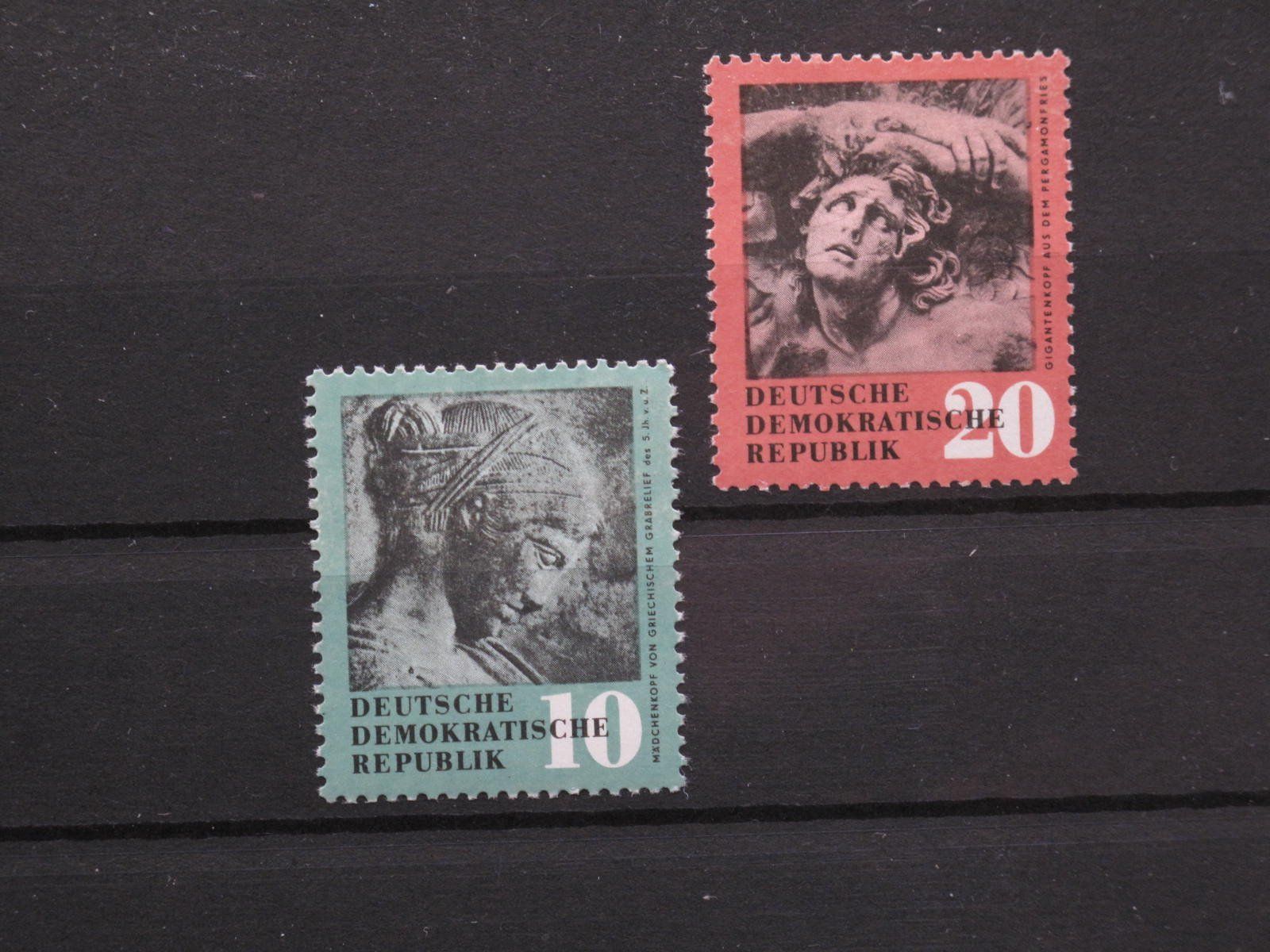 Tutti i francobolli: DDR 1958 Antike Kunstschätze I  ** – Usato da Wil SG venduto da fva01