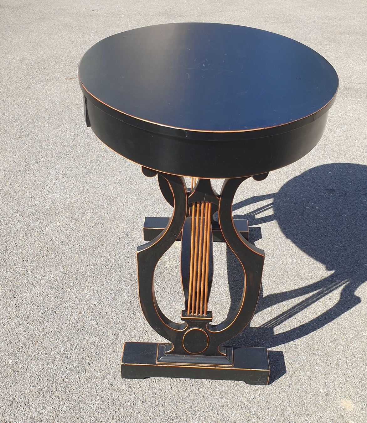 Tische: Table Lyre Napoléon III – Gebraucht aus Lausanne von eamescharly 3