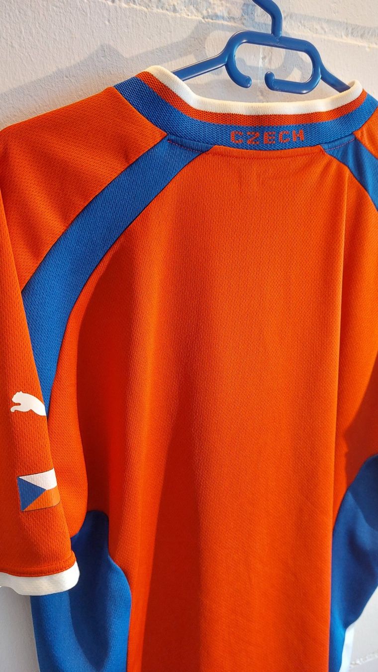 Puma Leibchen & Hosen: Orginal Tschechien Trikot 2004 Gr. XL – Gebraucht aus Hedingen von Turicun25 3