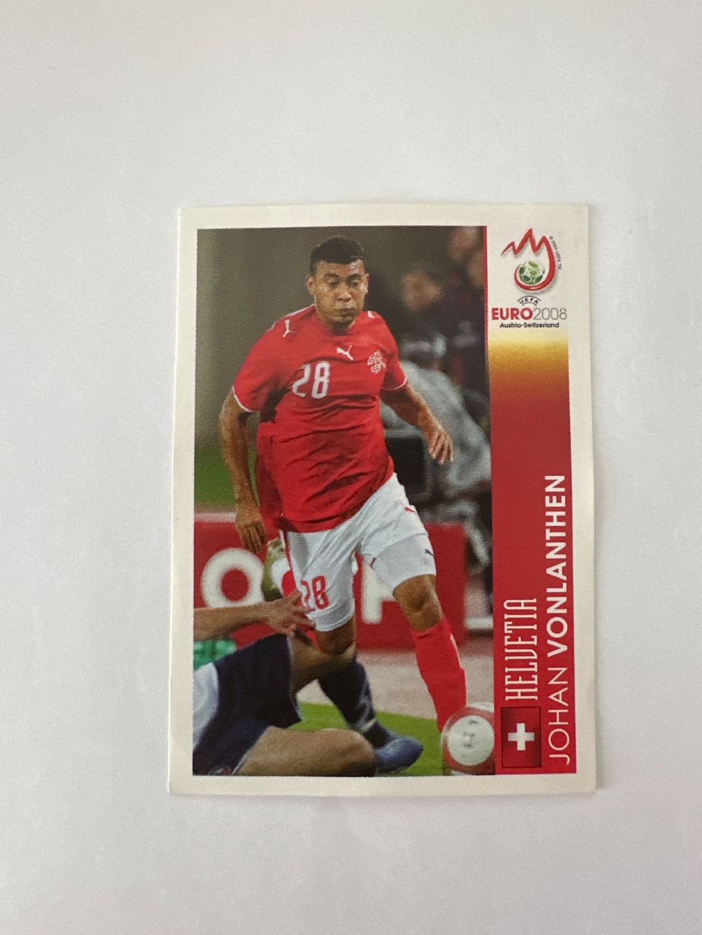 Panini Cartes à collectionner: Panini UEFA EM 2008 Sticker - P14 Johan Vonlanthen – D'occasion à Sulz AG par DealWerk
