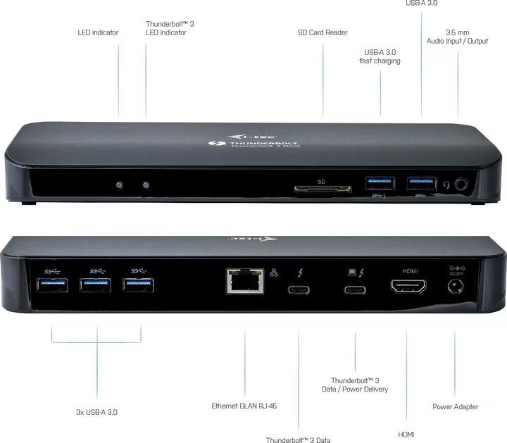 I-tec Docking station: i-tec Thunderbolt Dockingstation – D'occasion à Sevelen par marcofl