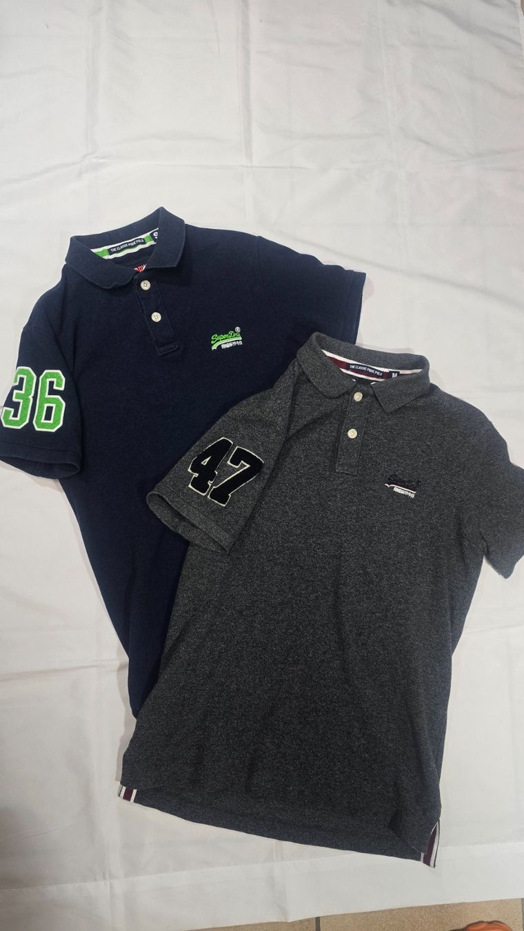 Superdry Magliette Polo: 2x Polo Shirts von Superdry Grösse M/S – Usato da Löhningen venduto da Sanmyk
