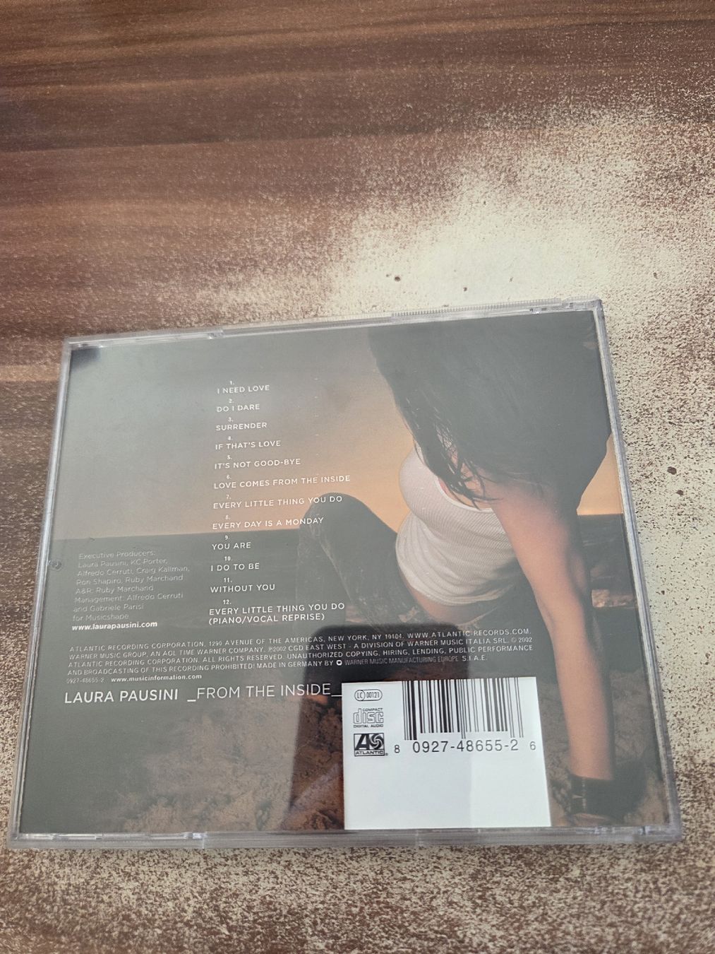 CDs: Laura Pausini - From The Inside – Gebraucht aus Wattenwil von Mage66 1
