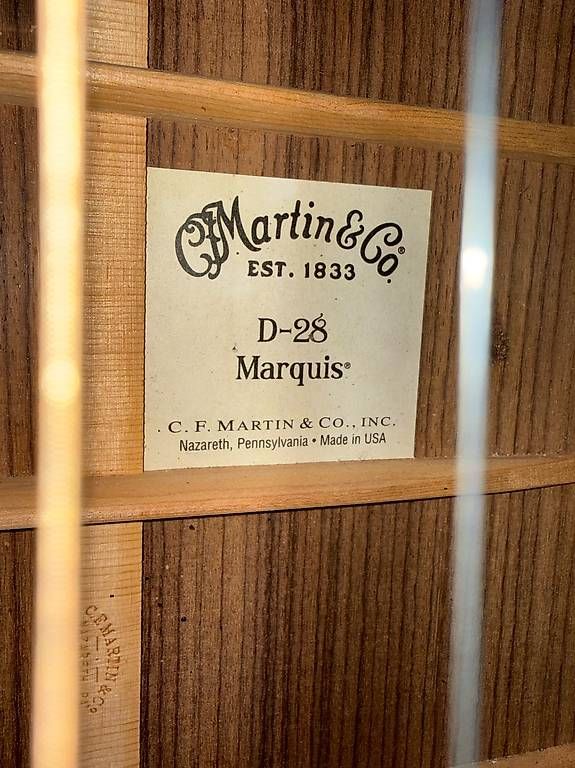 Instruments de musique: MARTIN D 28 MARQUIS – D'occasion à Riehen par mshhb 2