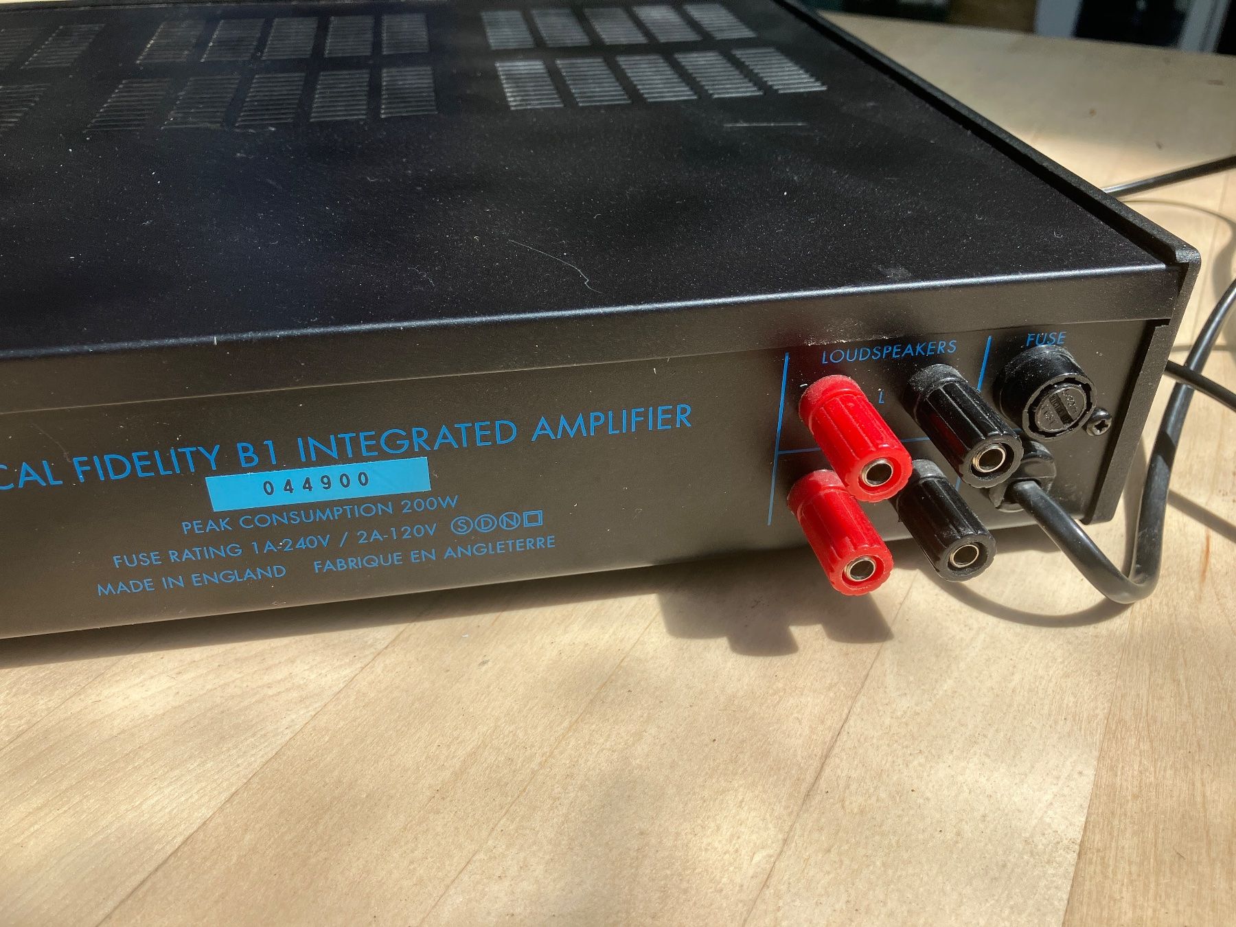 Musical Fidelity Amplificatori: Musical Fidelity B1 – Usato da Langenthal venduto da Siriusx3 4