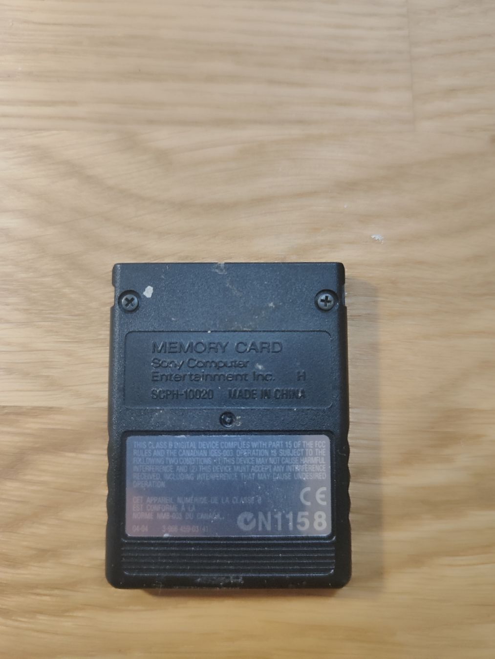 Sony Memory unit & Memory card: Carte mémoire 8MB PS2 – Usato da Vétroz venduto da mrcl01 1