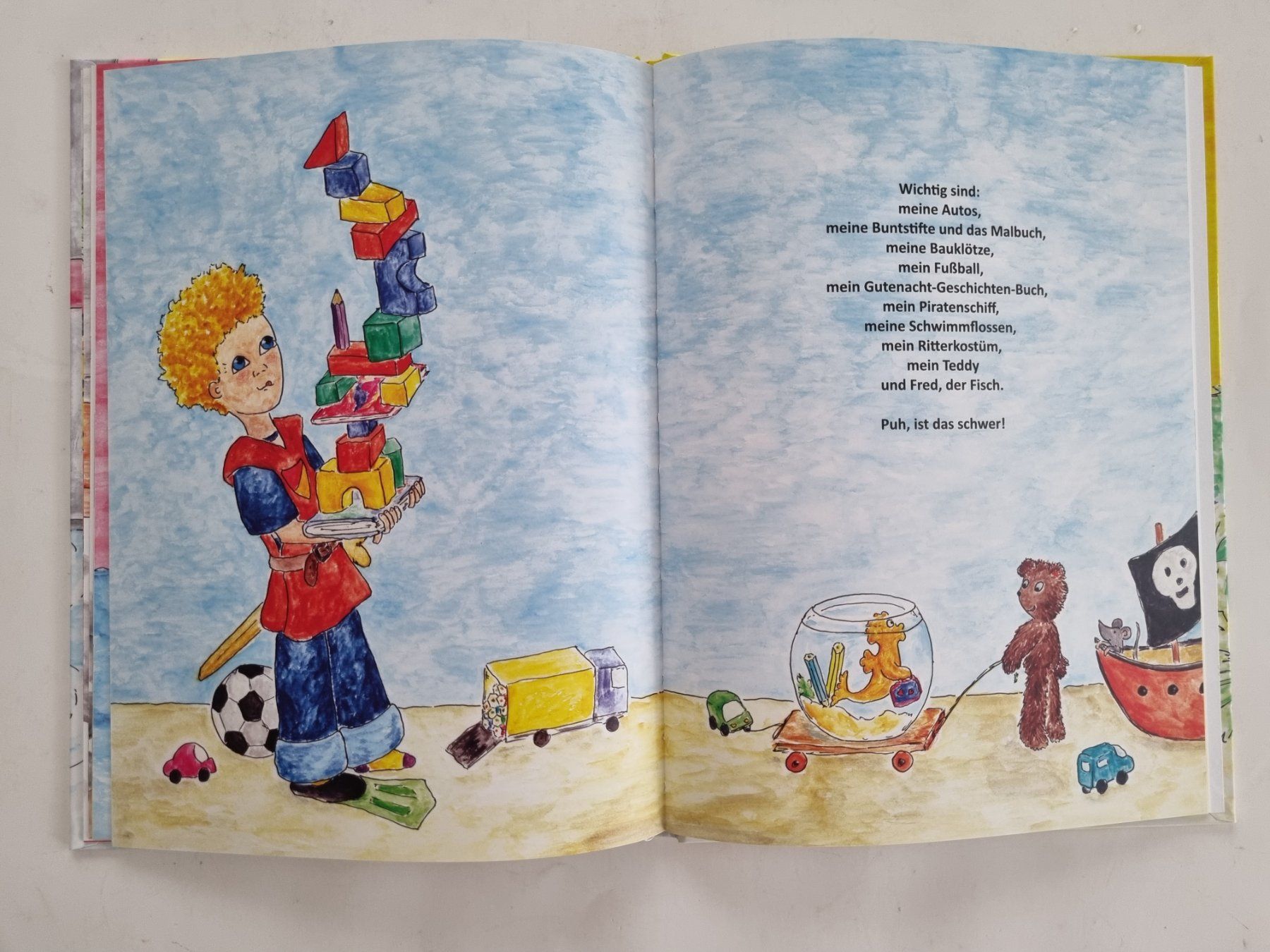 Libri: Kinderbuch "Weil ich ein lieber Junge bin" – Usato da Opfikon venduto da Diversamente 6