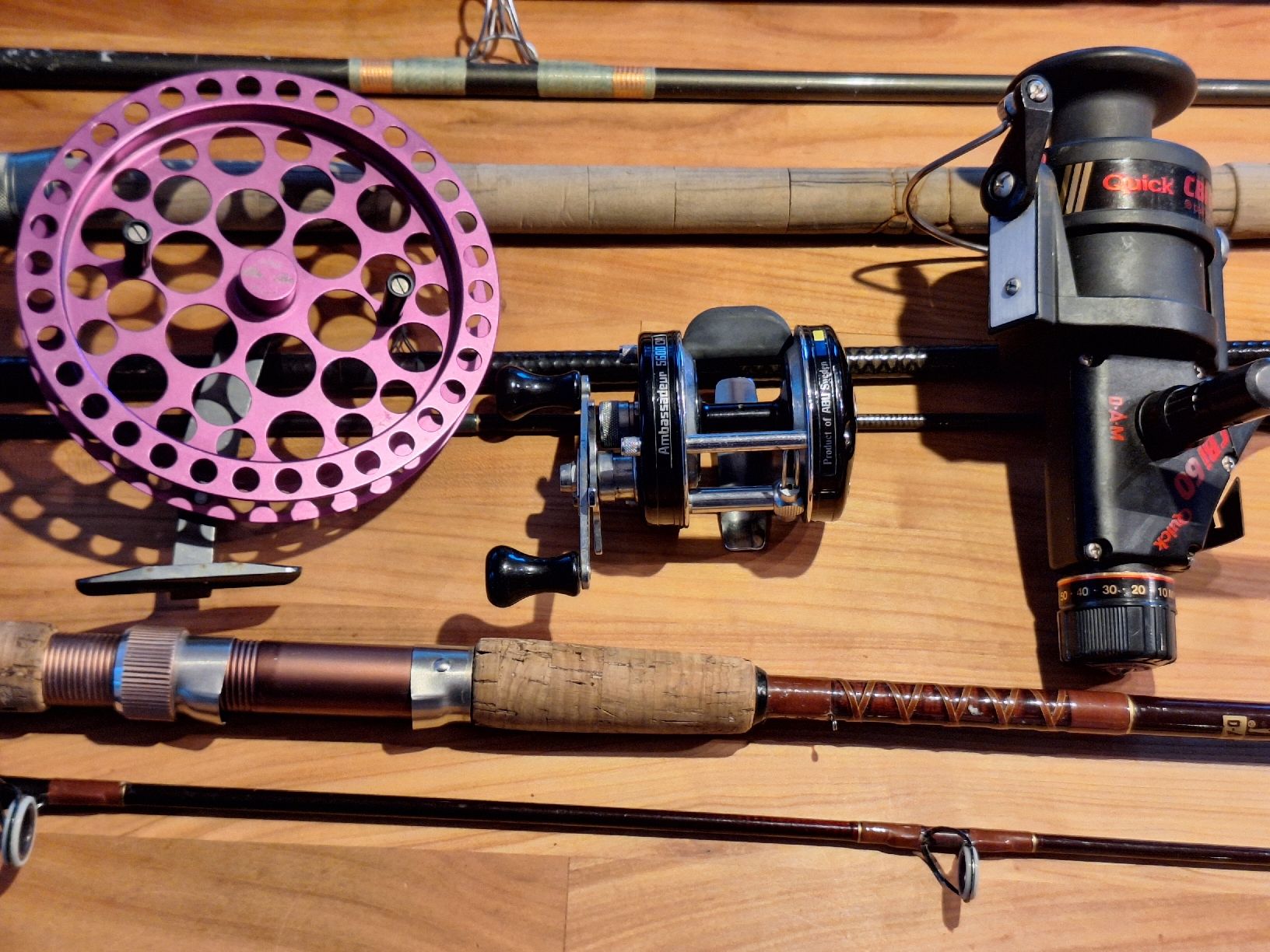 Canne da pesca: Rollen und Ruten – Usato da Hitzkirch venduto da Jmolly 2
