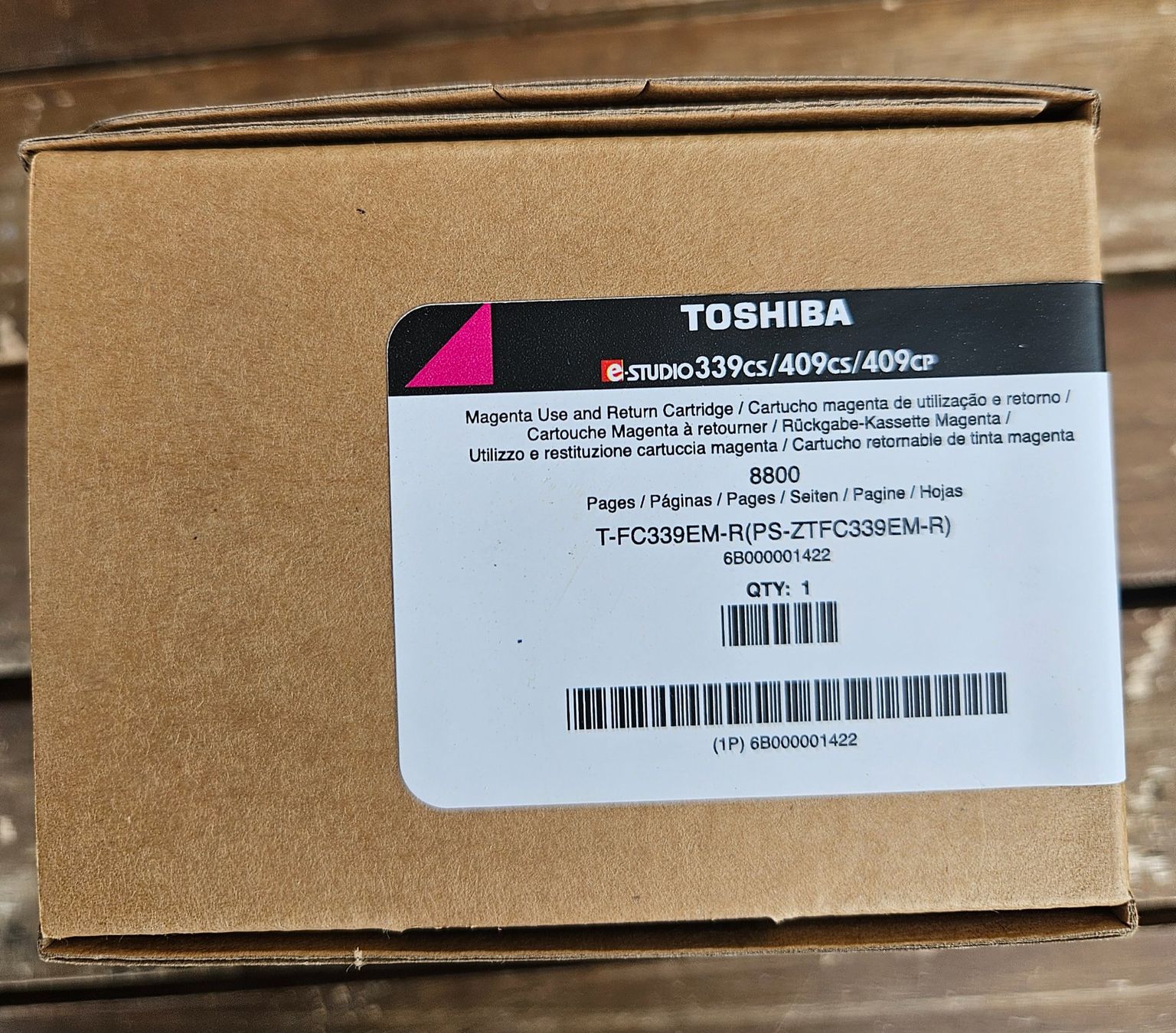 Cartucce per stampanti & toner: Toner MAGENTA  Toshiba Studio 339cs 409cs 409cp – Nuovo e nell'imballaggio originale da Bern venduto da Techpoint