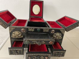 Schmuck Kasten / Schatulle antik