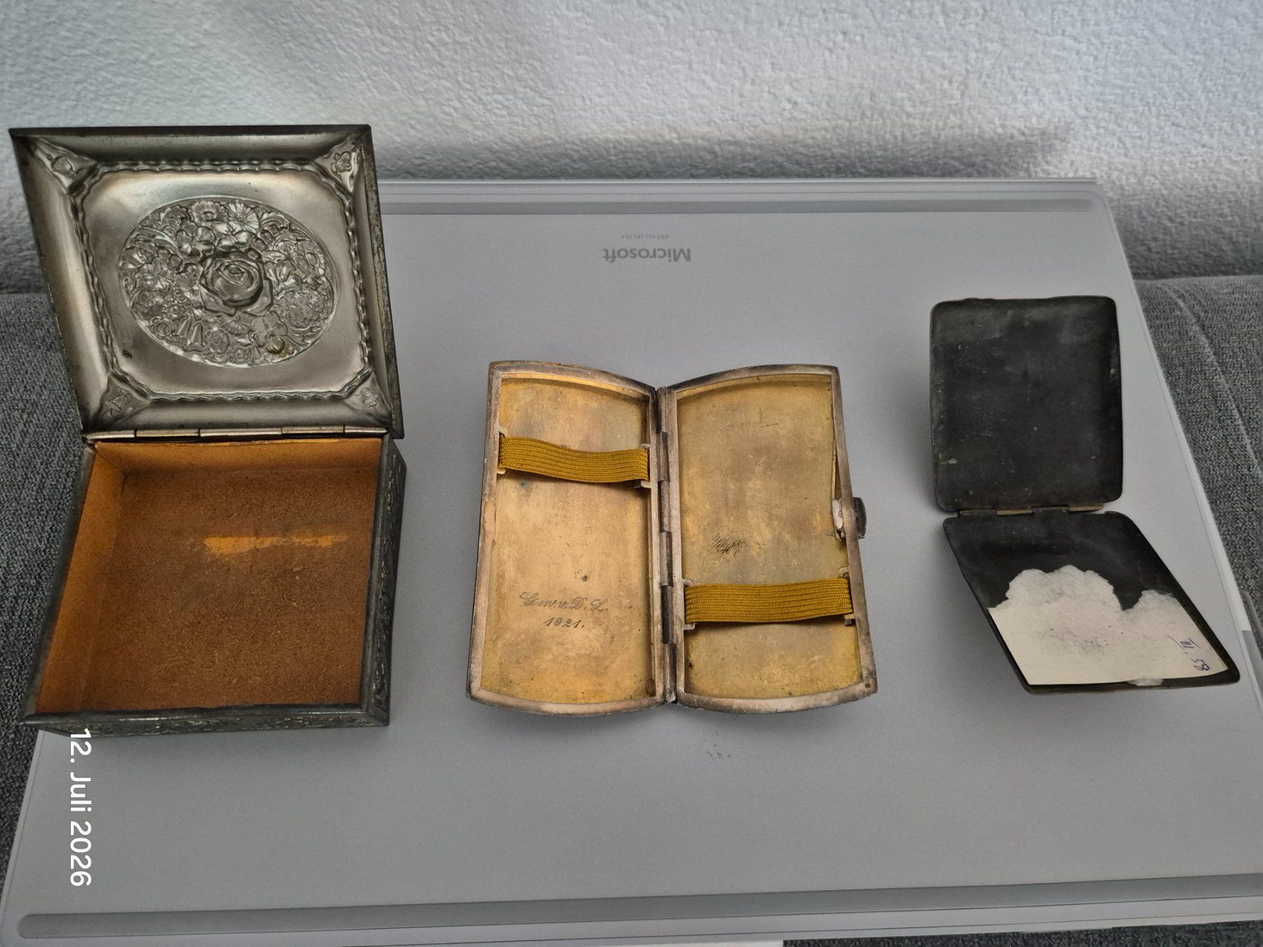 Autres tabacs: Antikes Zigarettenetui und Schatullen – D'occasion à Bronschhofen par mar_mjc9 2