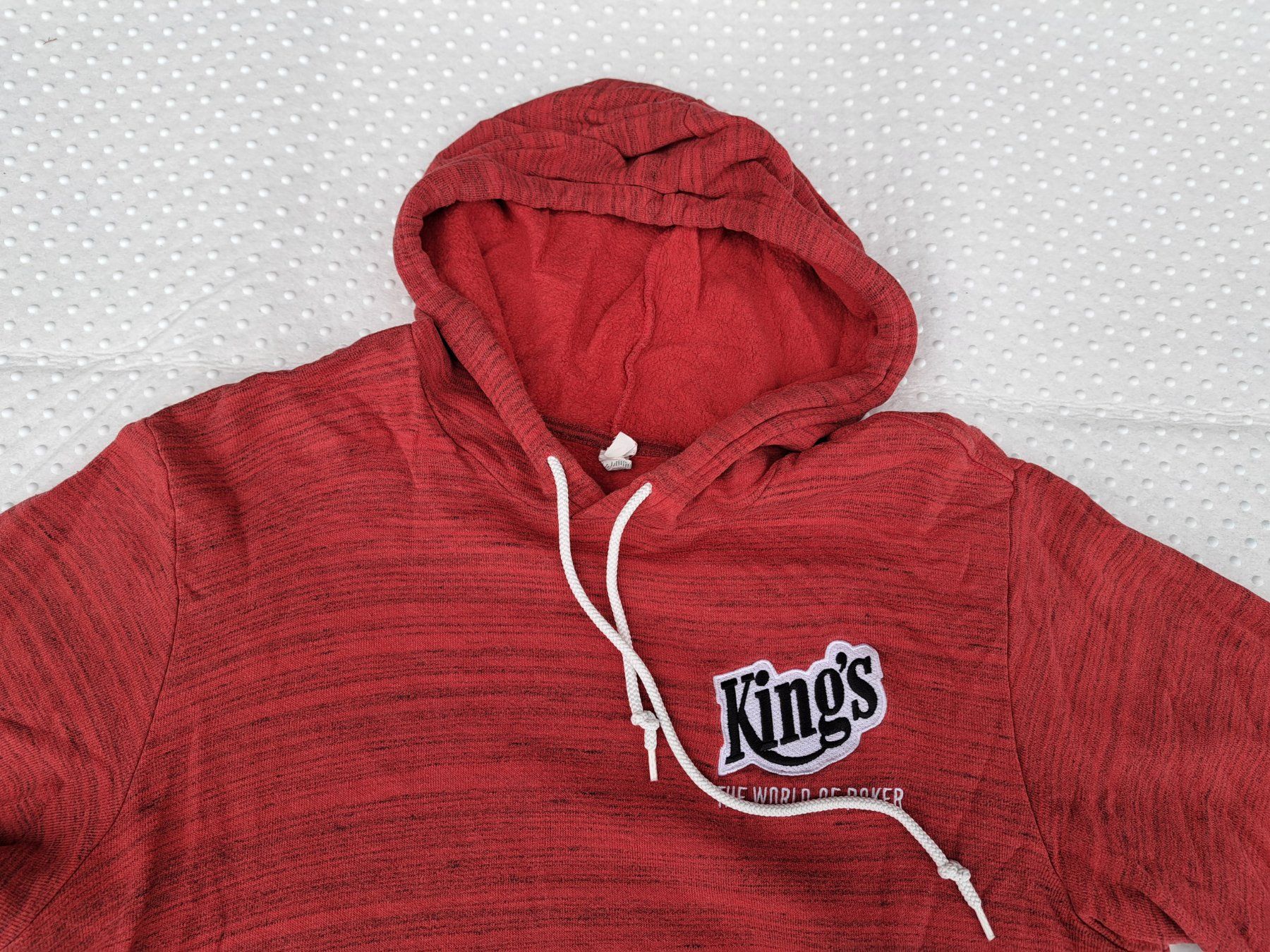 Maglioni & Felpe: Hoodie "king's" rot Gr. M Kapuzenpullover – Usato da Gysenstein venduto da joshuas81 2