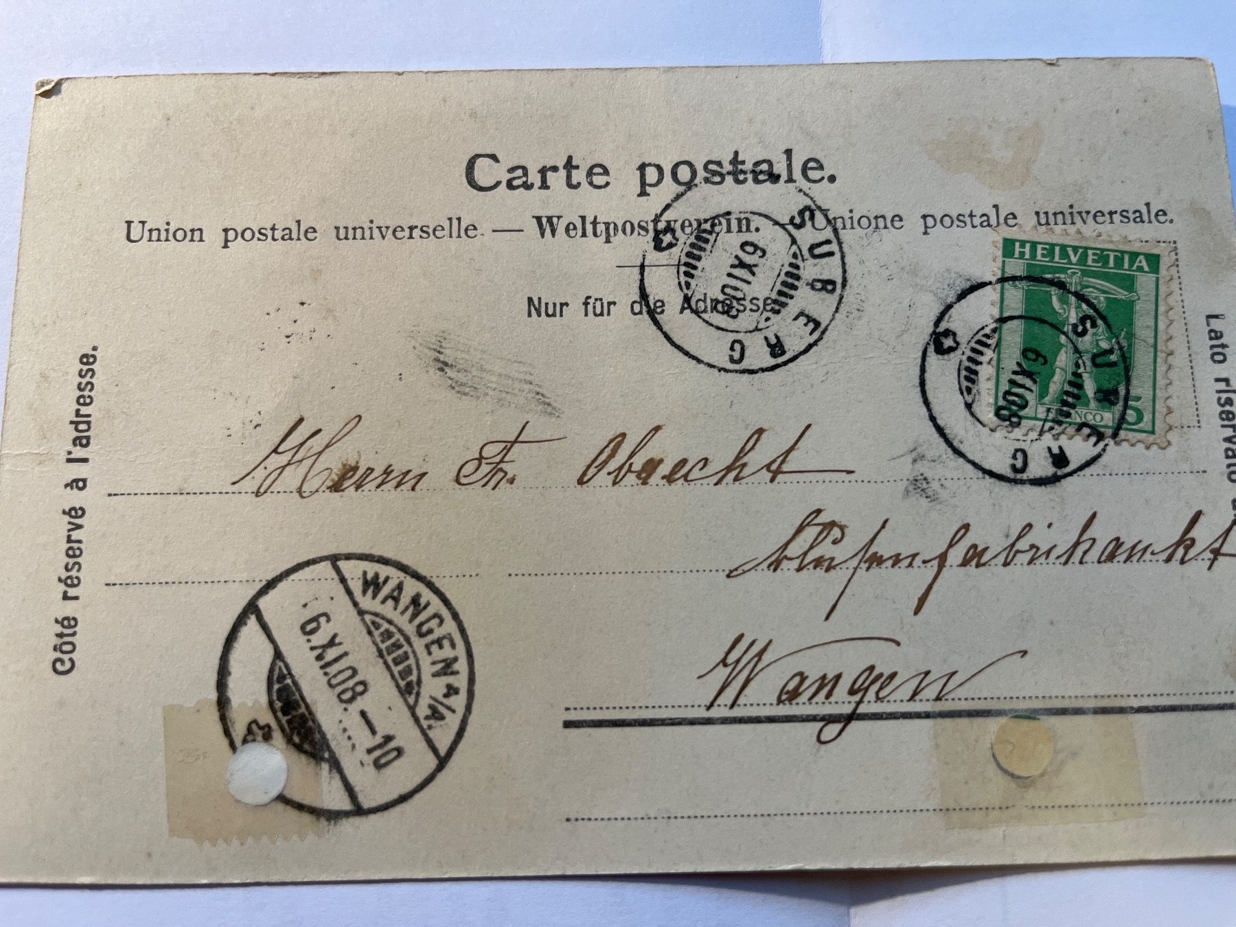Cartoline postali: vorimholz gruss aus – Usato da scharnachtal venduto da Riso500 1