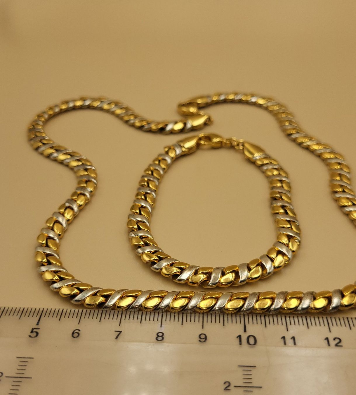 Catenine: Goldene Collier Und Armband Set – Usato da Wald ZH venduto da SwissPawnshop 1