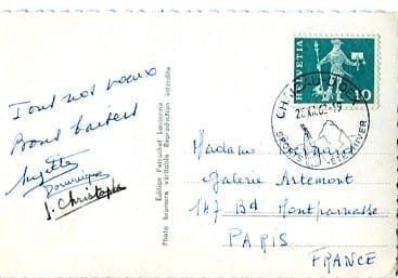 Ansichtskarten: Château-d'Oex – Gebraucht aus Ottikon b.Kemptth. von Neptun1974 1