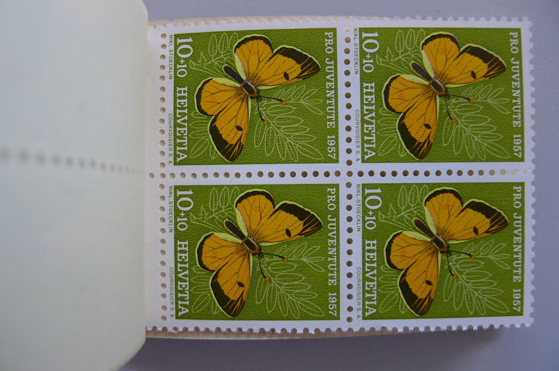 Tutti i francobolli: 1957, Pro Juventute, Markenheft Nr.6 postfrisch **, 300.-+ – Usato da Sursee venduto da Luzernerraute 5