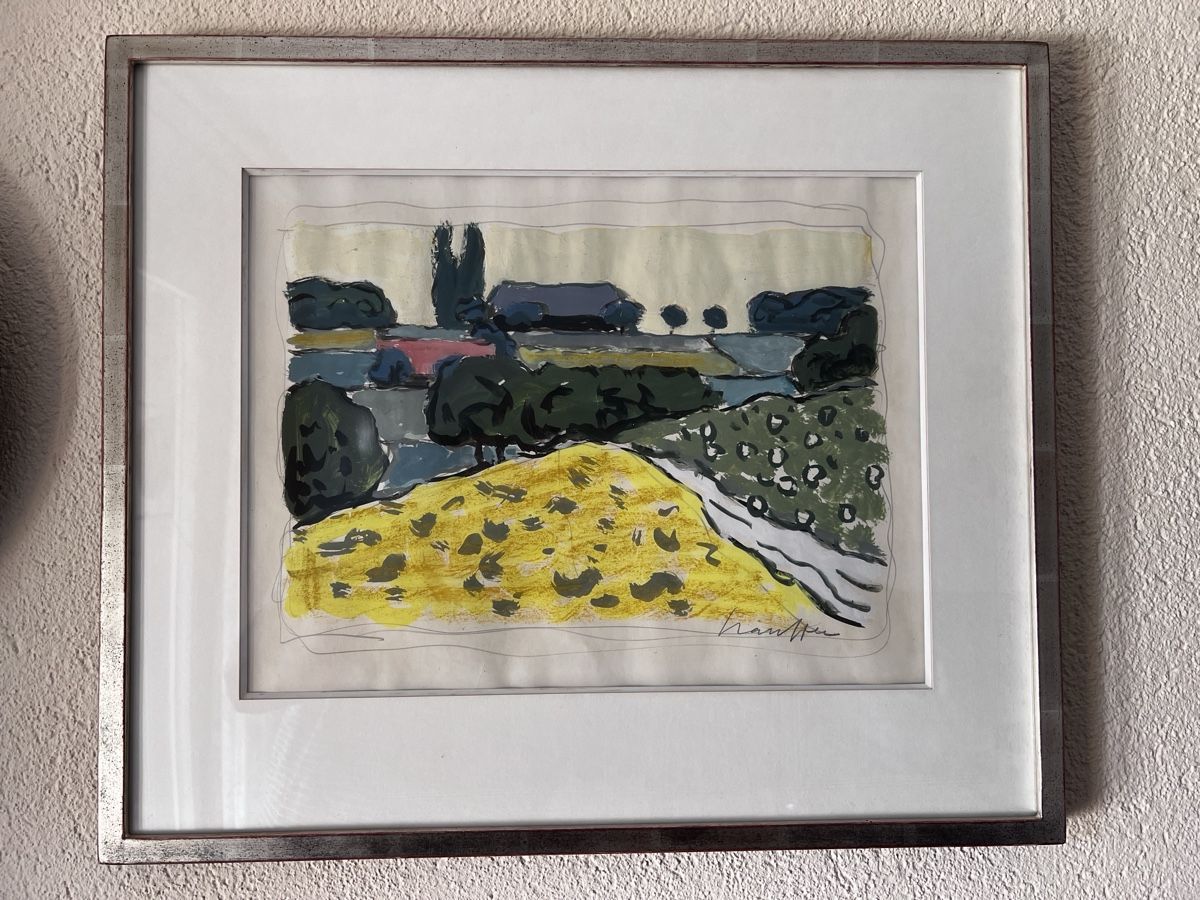 Dipinti: Landschaftsbild Emmental Fred Stauffer  – Usato da Neuenegg venduto da Magosaurus