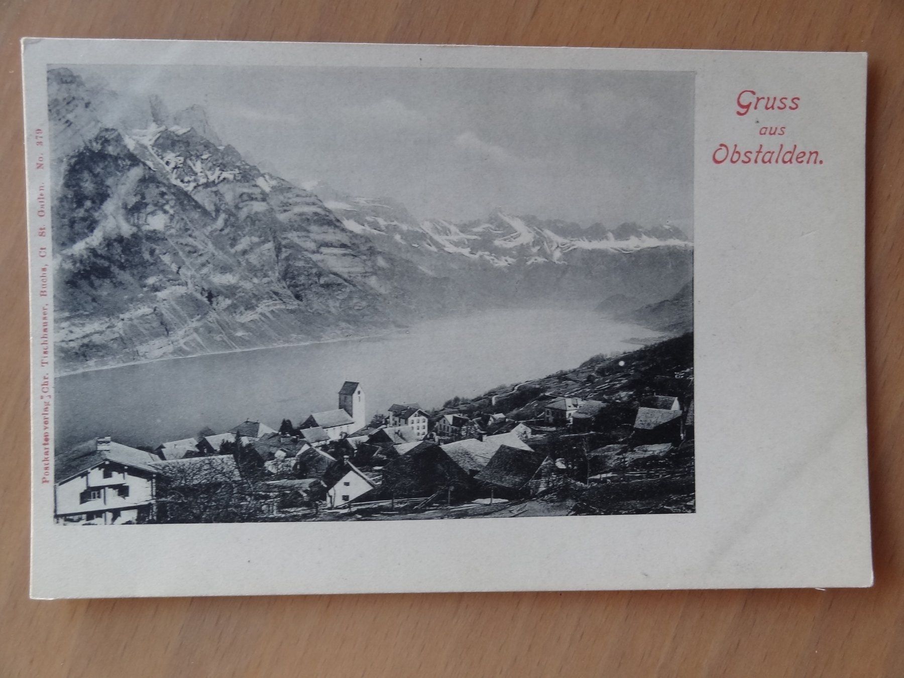 Cartoline postali: Gruss aus Obstalden – Usato da St Léonard venduto da Riglin