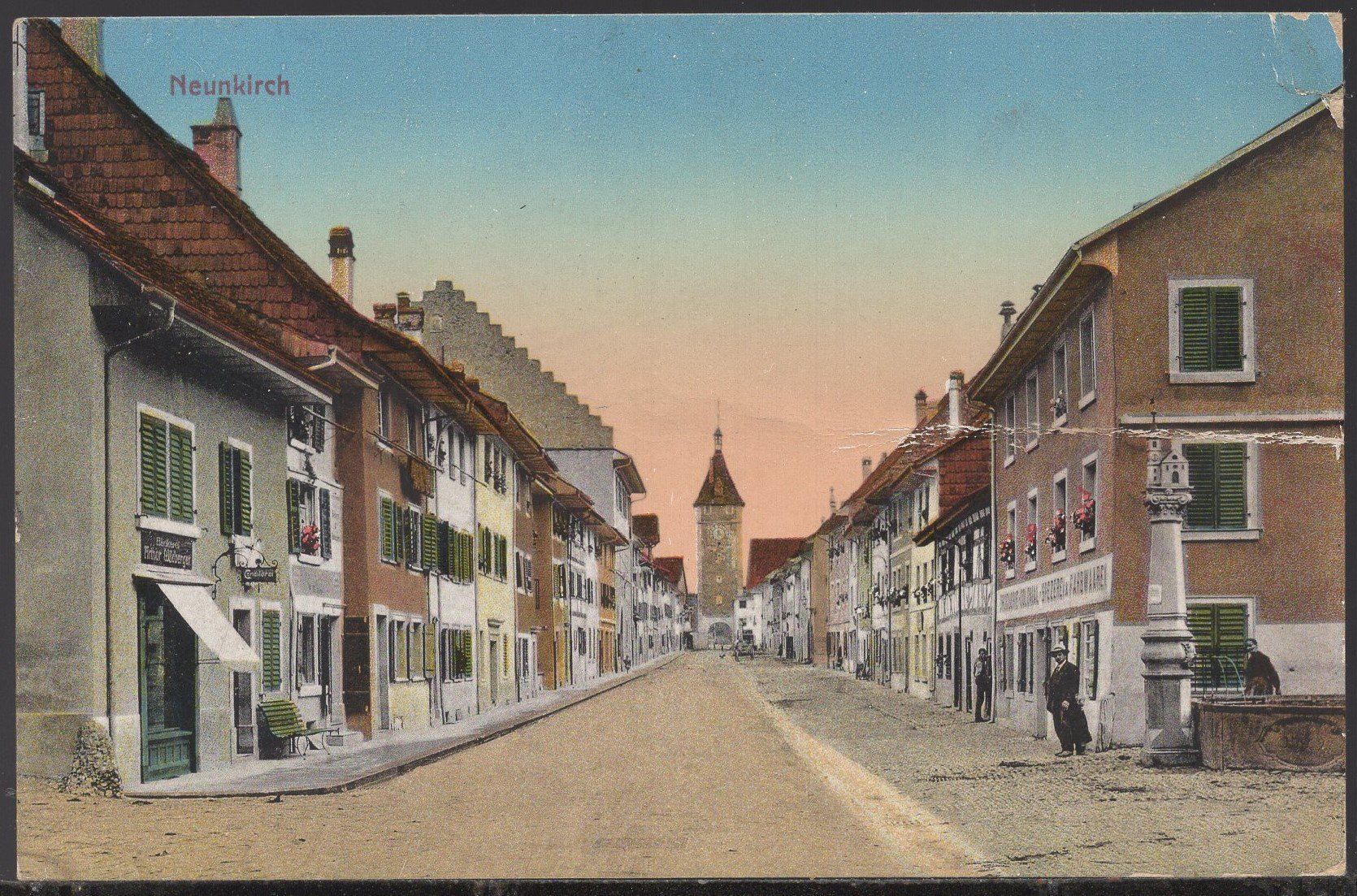 Cartoline postali: Neunkirch  1921 – Difettoso da Aarau venduto da kufi44