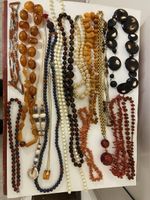 Vintage  Konvolut Halsketten, Bijouterie, Modeschmuck!