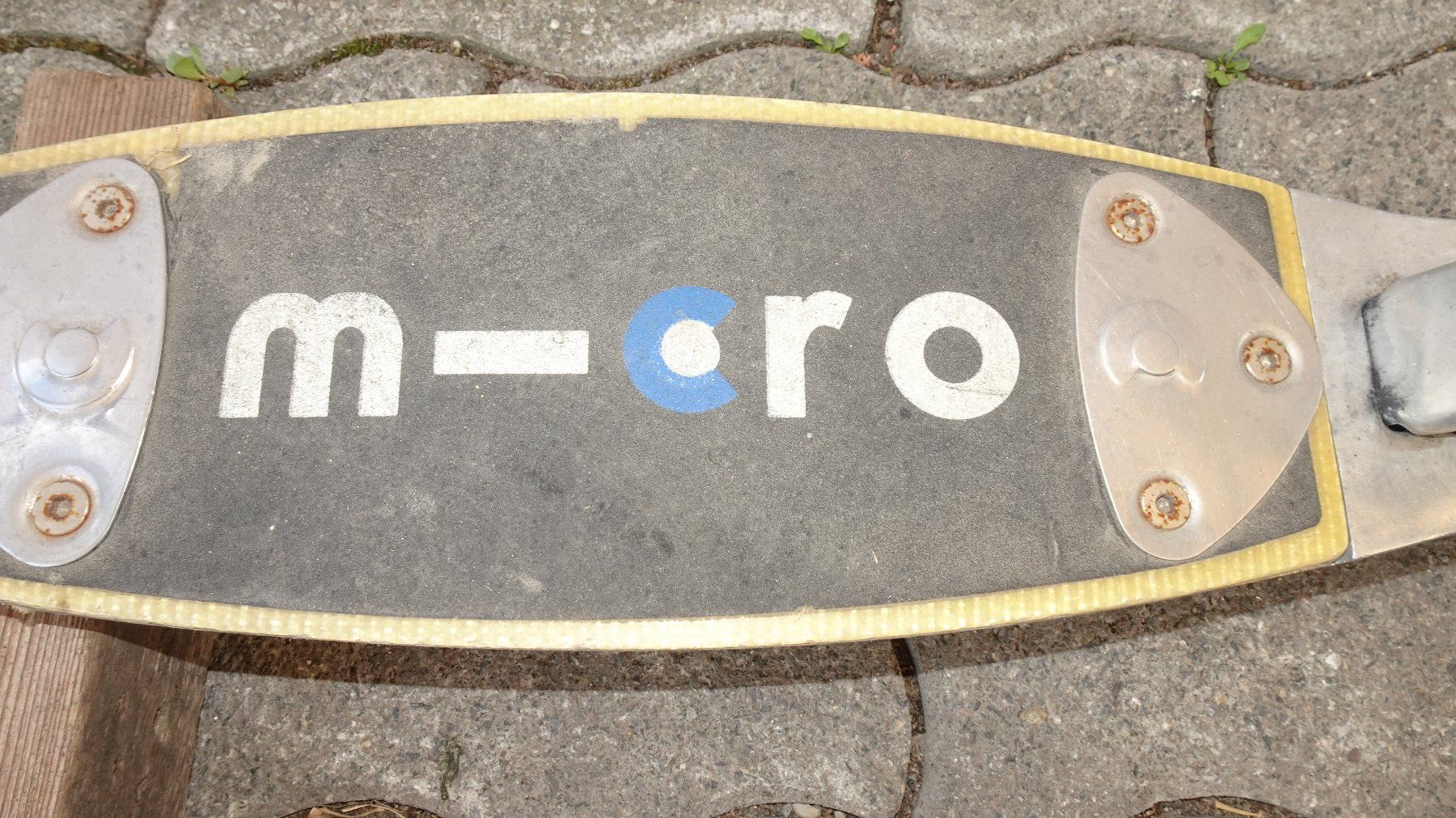 Kickboard: Micro Scooter Kinder Tretroller silber/schwarz gebraucht – Usato da DIEPOLDSAU venduto da BRUNI1346 2