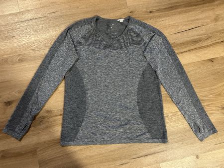 Nike Laufshirt DRI-FIT grau meliert Grösse XL guter Zustand