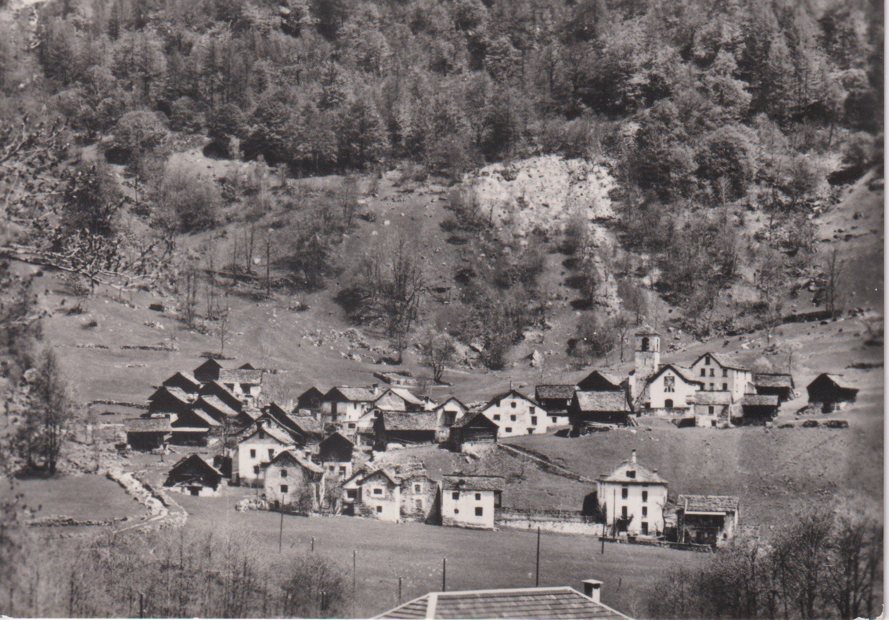 Cartes postales: AK Mogno 1180 m/s.m. - Panorama. 1978 – D'occasion à Riva San Vitale par MAR-NAPO
