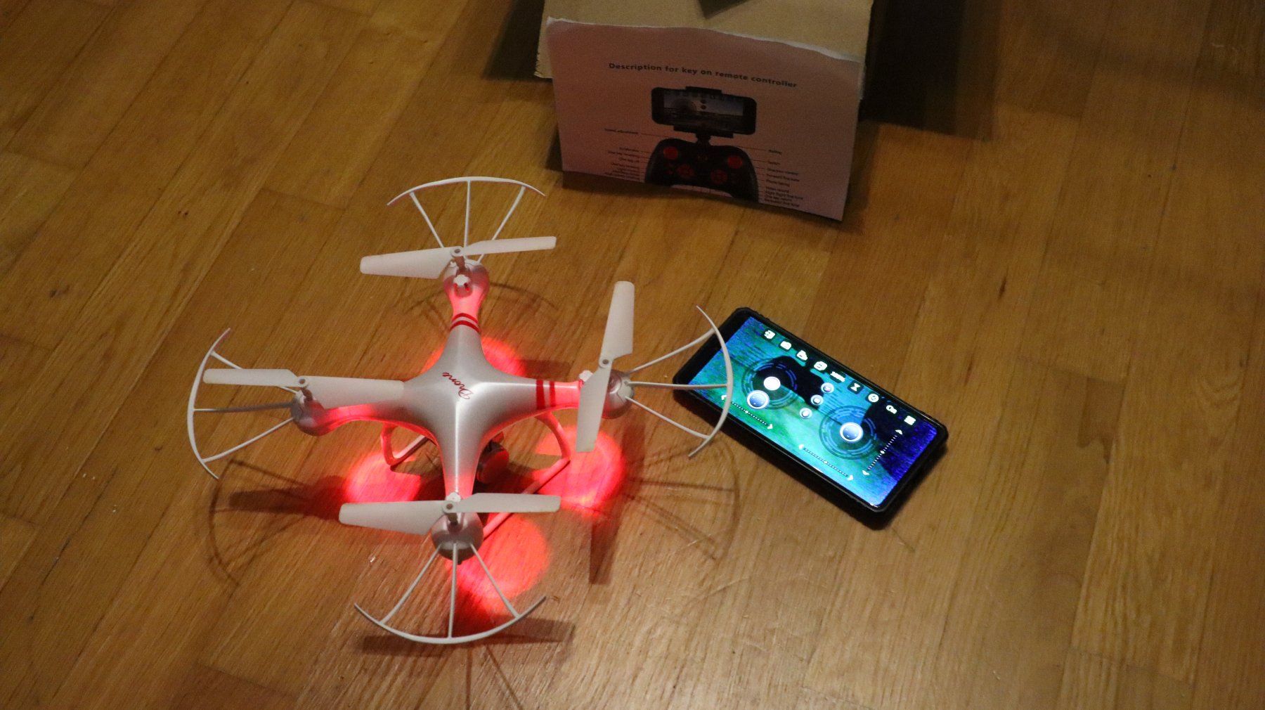 Modellismo RC: R/C Quadcopter mit Wifi-Cam und neuem Akku + div. Zugaben – Usato da Hohenrain venduto da magiclocke 2