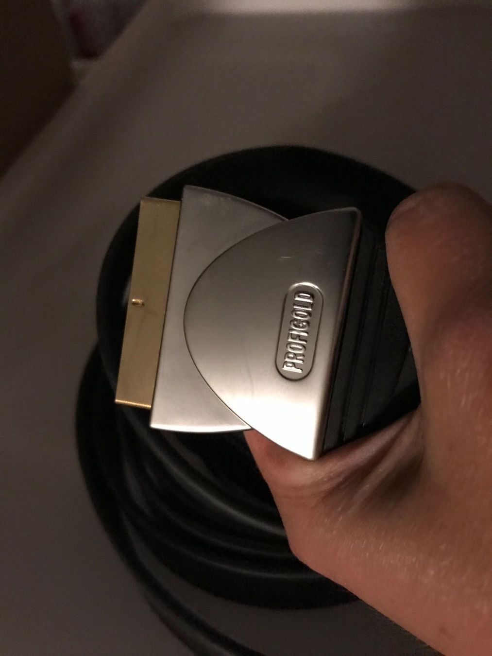 Kabel: SCART Kabel flach Profigold ca. 2 Meter – Neu (gemäss Beschreibung) aus Mauren von SB1606 2