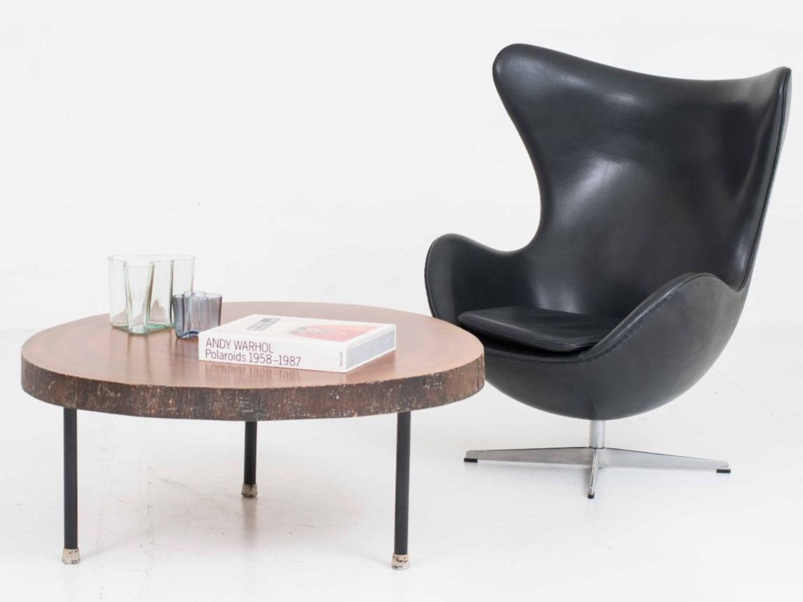 Tavoli: Baumstamm Couchtisch aus Tropenholz – Usato da Zürich venduto da STUZH38 1