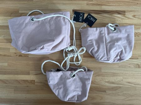 Taschen Set rosa 3 Stk. MICA neu mit Etikett
