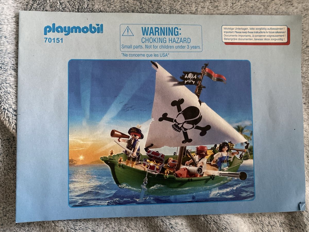 Playmobil Giocattoli: Playmobil Piratenschiff 70151 – Nuovo (secondo la descrizione) da Schlosswil venduto da maga09 2