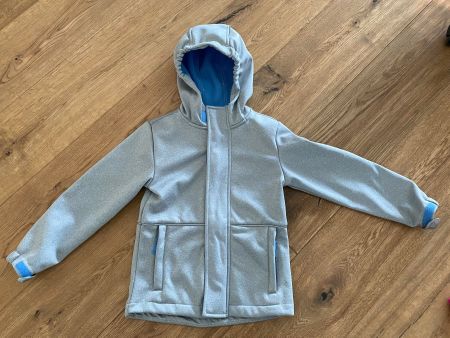 Softshelljacke Gr. 128, grau