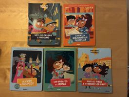 Lot de 5 livres "Deviens le Héros" bon état