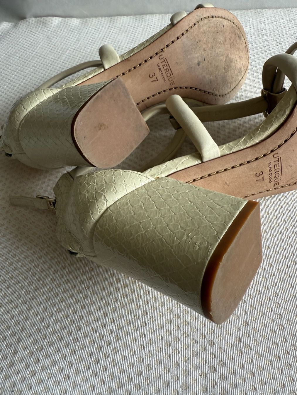 Scarpe da donna: Uterque - Sandalettes - 37 – Usato da Sion venduto da accroshoes 7