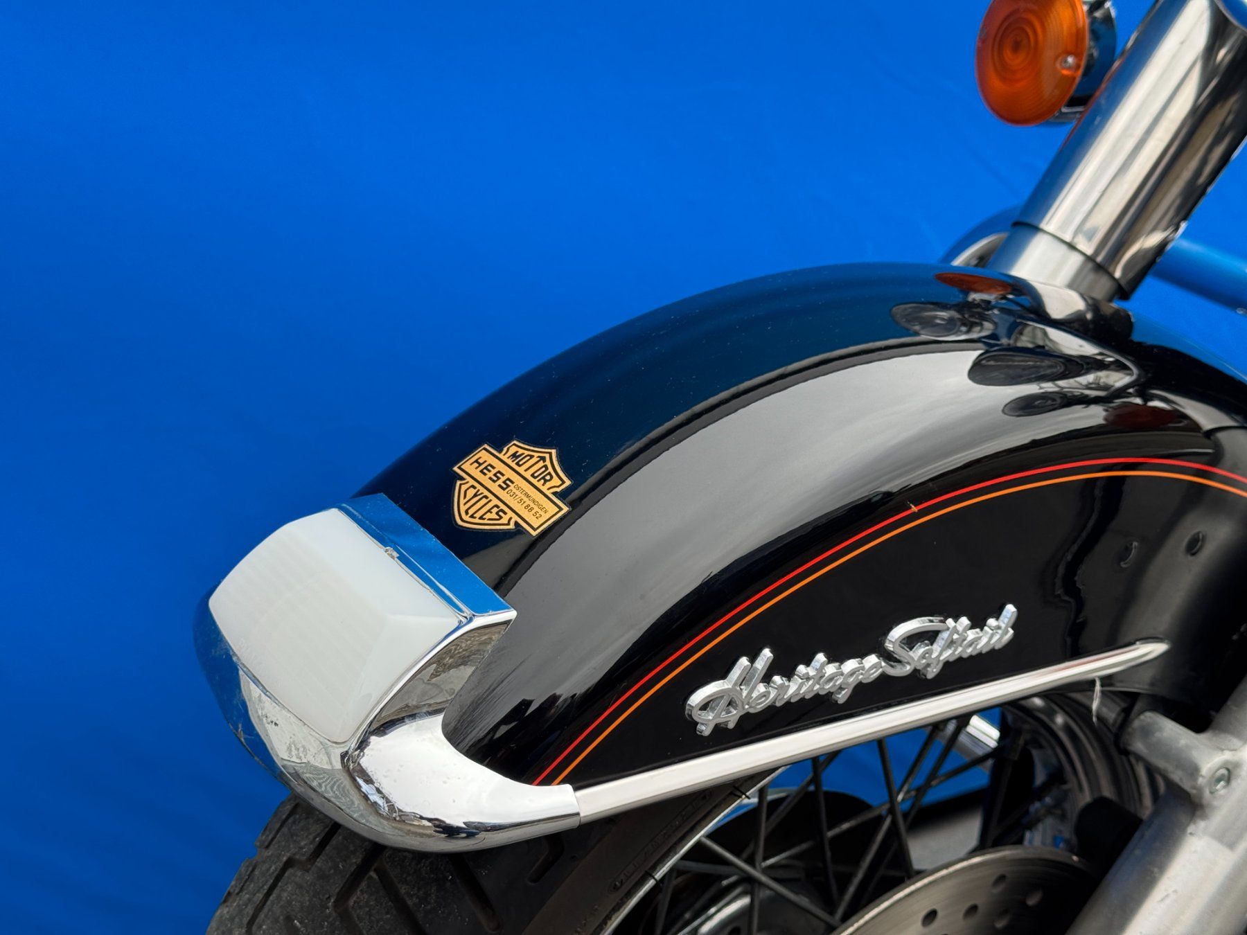 Harley-Davidson Chopper: HARLEY-DAVIDSON FLSTC Softail Classic 1340 ab MFK – Usato da Escholzmatt venduto da Wikinger11 6