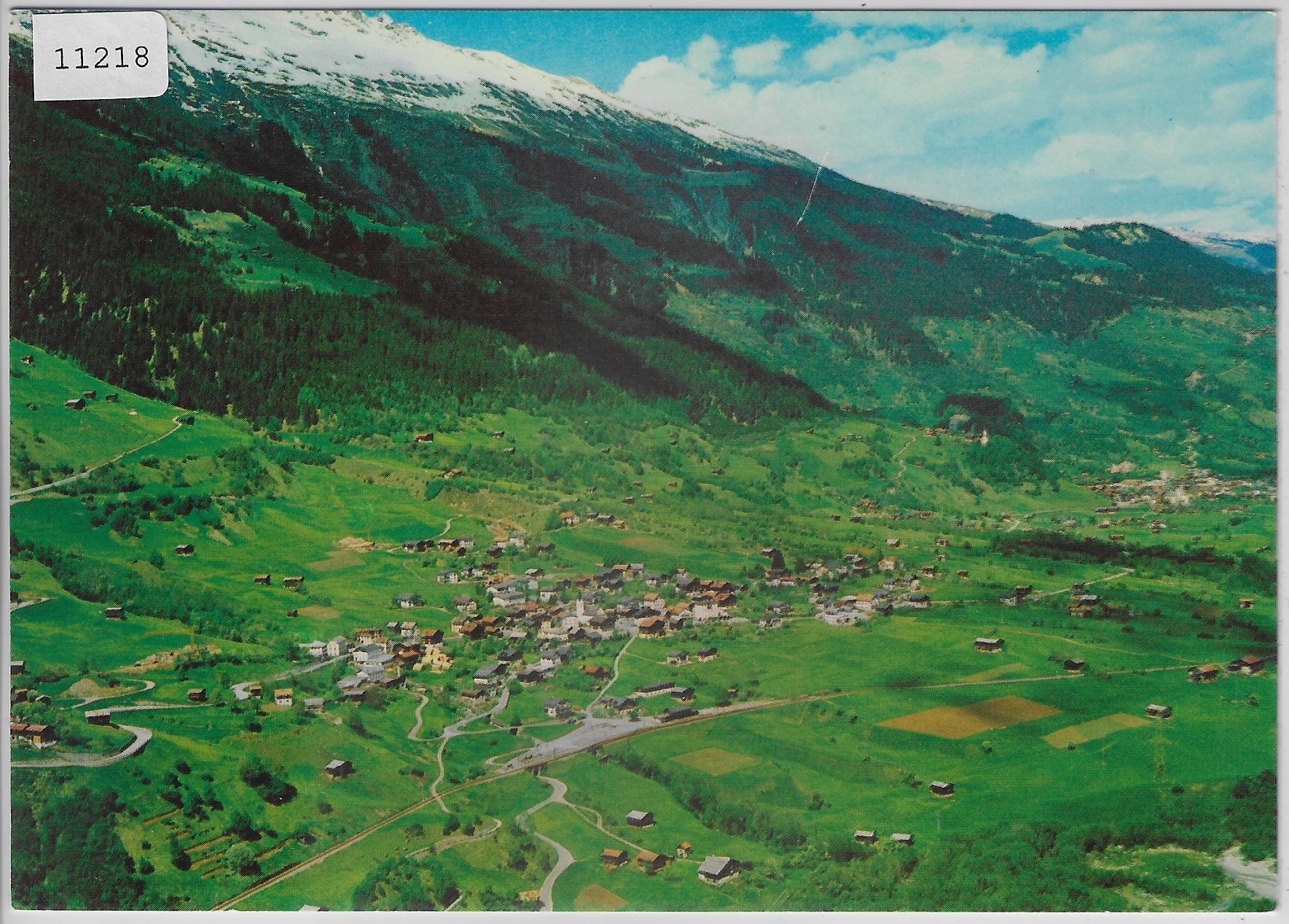 Cartoline postali: Flugaufnahme Rabius GR - Volg – Antico da Ettingen venduto da Kartenplanet